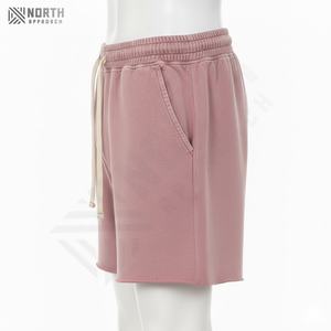 Custom Manufacturer's High Quality Vintage Cotton French Terry Sweat Shorts Men Xs Acid Wash Solid <b>Mesh</b> <b>Screen</b> Logos Pattern Men - Product Image 2