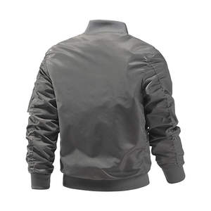 2025 Venta caliente de moda Chaqueta bordada de invierno de alta calidad Chaqueta de bombardero personalizada para hombre - Product Image 4