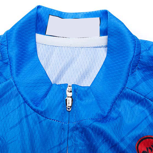 Maillot de cyclisme à manches courtes pour hommes, respirant, à séchage rapide, rembourré, vente en gros - Product Image 4