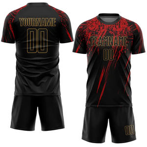 Ensembles de maillots de football Sublimation vêtements de football pour hommes chemises de football d'entraînement vêtements de sport de football personnalisés uniforme d'équipe de football - Product Image 6