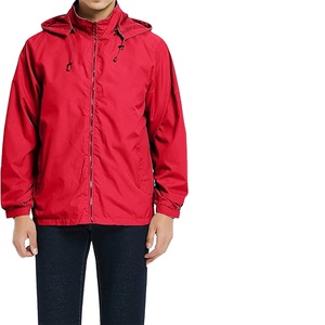 Veste coupe-vent à capuche à col montant pour homme, dernier design, respirante, coupe-vent, couleur personnalisée, prix bas, 2026 - Product Image 1