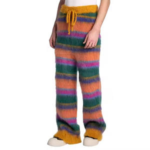 Haut Fabricant Meilleur Matériel Marque Privée Votre Propre Conception Nouveau Style Pantalon de Survêtement Mohair Pour Hommes - Product Image 3