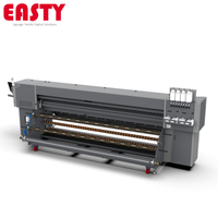 Impresora de sublimación de tinta de 3,2 M automática de alta velocidad de formato ancho impresora de sublimación de impresión secundaria de tinte de papel impresora I3200 para banderas textiles