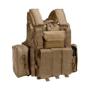 เสื้อกั๊กไนลอนสีน้ำตาลเสื้อกั๊กยุทธวิธีเสื้อกั๊กยุทธวิธี - Product Image 2