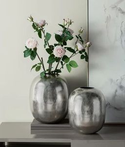 Vase à fleurs intérieur et extérieur de luxe moderne pour la décoration et les cadeaux de fête aux prix de gros - Product Image 2