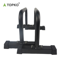 Barre de musculation portable TOPKO de haute qualité pour les exercices à domicile, barres parallèles pour l'entraînement musculaire