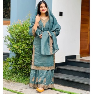 Ensemble de costumes pakistanais Salwar Kameez pour femmes à vendre du fournisseur en gros - Product Image 1