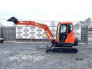 2017 Kubota รถขุดตีนตะขาบ KX71-3พร้อมกับ changchai กระบอกไฮดรอลิก Eaton ปั๊ม Shimadzu รับประกัน1ปี - Product Image 4