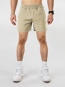 Shorts de sport taille ue été séchage rapide 95% Polyester 5% Spandex poche latérale sport Marathon Gym course Fitness Shorts pour hommes - Product Image 1