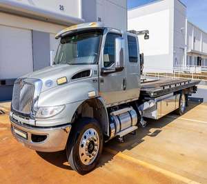 ÚLTIMA OFERTA 2022/2021 Camión de Remolque Internacional MV-607 4X2 con Plataforma Deslizante, Disponible en la UE - Product Image 2