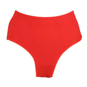 Culotte unie pour femme - Rouge - Product Image 1