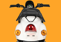 Sepeda Motor Listrik Turkiye Laris Manis 2000W 72V, Moped 45KM/H untuk Dewasa