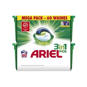 Ariel All In1 Pods Plastique X1 477G Détergents à lessive de 15 Capsules/Détergent en poudre blanc de lavage Ariel - Product Image 1