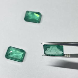 Esmeralda Sintética Colombiana Cultivada en Laboratorio, Corte Radiante Octogonal, Esmeralda de Alta Calidad al por Mayor, Piedra Preciosa Suelta de 3x5mm a 20x30mm - Product Image 3