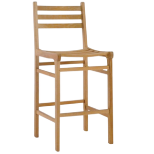 Chaises en bois, mobilier de jardin, chaises de bar, mobilier d'hôtel, chaises de style bar moderne pour l'extérieur, durables et de bonne qualité - Product Image 2