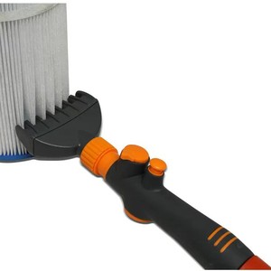 แปรงทำความสะอาดสระว่ายน้ำและสปาแบบมือถือ อุปกรณ์เสริมสำหรับสระว่ายน้ำ ตัวกรองสระว่ายน้ำ น้ำยาทำความสะอาดไส้กรองสระว่ายน้ำ ขายส่ง - Product Image 5