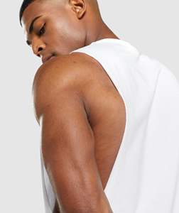 OEM Services Bodybuilding Sleeveless Tops Workout Fitness Vest <b>Men</b> New Fashion Tank Tops Oversize Casual <b>Singlets</b> - Product Image 5