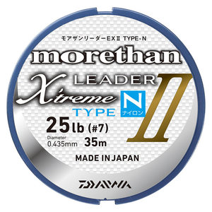 Ligne de pêche en nylon DAIWA morethan Leader EX II TYPE-N 25-35m (Numéro : 3/4/5/7/8/12) - Product Image 2