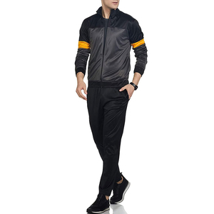 Veste coupe-vent en nylon pour homme OEM, survêtement pour homme, veste à fermeture éclair surdimensionnée personnalisée avec jogging, ensemble de course à pied 2 pièces - Product Image 2