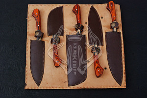 Ensemble de couteaux de cuisine en acier Damas OEM à bas prix, ensemble de couteaux utilitaires faits à la main, meilleur cadeau culinaire - Product Image 2