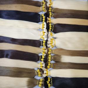 Cabello humano Remy 100% sin procesar de calidad superior de Vietnam, venta al por mayor, buen precio, cabello a granel a todo color - Product Image 1