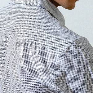 OEM personalizado de los hombres de doble botonadura falso dos camisas de manga larga de comercio exterior Código europeo - Product Image 6