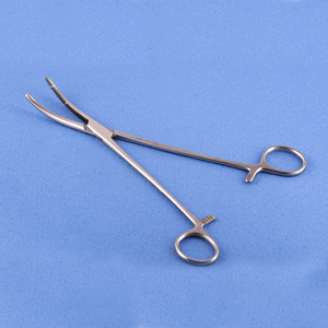 Pinzas de Histerectomía Heaney de Acero Inoxidable de Alta Calidad, 19.5cm-24cm, Curvas, Reutilizables, Instrumentos Quirúrgicos Ginecológicos - Product Image 1