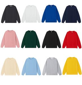 Venta al por mayor de alta calidad Puls tamaño 100% poliéster sudaderas con capucha para hombre Sudadera con cuello redondo y hombros caídos en blanco - Product Image 5