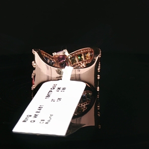 แหวนค็อกเทลประดับเพชรหลากสีที่สวยงาม-วงแหวนอินเดีย-R03303 - Product Image 3