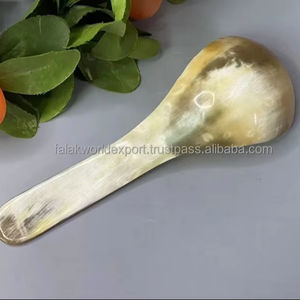 Cuchara Medidora de Cuerno de Búfalo Natural, Estilo Animal, Hecha a Mano en India, Pulida y Ecológica, para Regalos, por FWE - Product Image 5