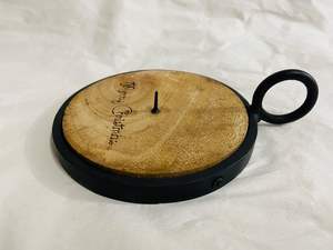 El mejor soporte decorativo para velas de madera, portavelas de madera de forma redonda a precio económico - Product Image 5