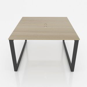 Patas para Escritorio NVTG012 1200x1200, Estructura Triangular de Acero, Ensamblaje Interconectable para Muebles de Oficina - Product Image 4
