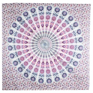 Tissu décoratif tenture murale bohème tapisserie sur mesure plage jet Mandala tapisserie - Product Image 3