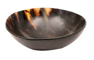 Horn Bowl Handmade Buffalo Horn Disposable Decorative Bowls India Polished Durable Eco Friendly <b>Dinnerware</b> Wedding Party Vikings - Product Image 4