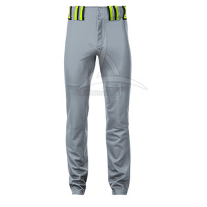 Pantalons de baseball au design personnalisé, respirants, à séchage rapide, 100% polyester, de haute qualité, avec couleurs et logo personnalisés - Product Image 1