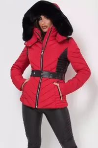 Manteaux d'hiver épais en duvet uni grande taille pour femmes, veste gonflée décontractée, veste en duvet gonflée pour femmes, manteaux gonflés - Product Image 5