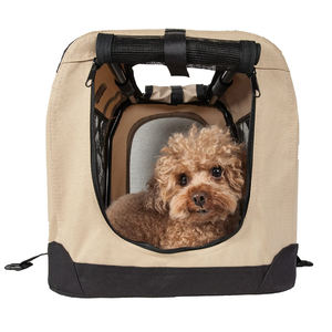 Mochila de viaje para mascotas, bolsa de diseño y logotipo personalizado, transportable, ligera, de malla, para perros y gatos - Product Image 6