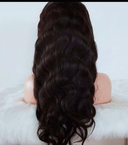 Nous avons des cuticules de cheveux 100% humains non traités HD perruques de dentelle frontale transparente au prix d'usine de gros - Product Image 5