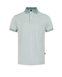Hommes pour polos Tissu Oxford à motif solide Logo brodé personnalisé Tissage exquis Uniformes de golf Prix de gros - Product Image 5