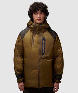 New Customized Adjustable Zipper Hooded Puffer <b>Men's</b> Jackets Wholesale Quilted Heavy Padded Bubble Jacket <b>Thermal</b> - Product Image 2
