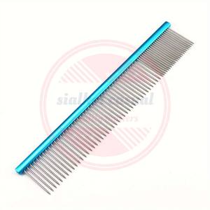 Pet <b>Grooming</b> Comb Long and Short Stainless Steel Teeth Pet <b>Dog</b> <b>Grooming</b> Greyhound Hair Comb\Pet Supplies - Product Image 2