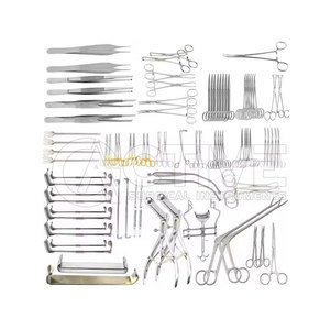 Jeu d'instruments de chirurgie majeure avec porte-aiguille pour la préparation de la salle d'opération Porte-aiguille inclus dans l'ensemble de chirurgie générale majeure - Product Image 2