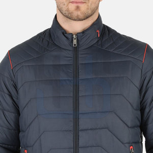 Chaqueta de Lona Transpirable Ecológica de Primera Calidad para Hombre, Chaqueta de Invierno Cálida y Cómoda con Cuello Alto - Product Image 6
