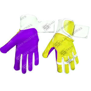 SAAR INDUSTRIES Guantes de bateo de béisbol de cuero de vaca genuino de alta calidad con nuevo diseño para bateo y softbol - Product Image 1