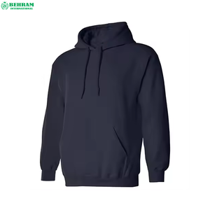 Customizable Heavy Cotton Fleece Men's Hoodie Regular Fit Pullover Hoodie Unisex Sweatshirt Streetwear <b>Hip</b> Hop Embroidered - Product Image 5