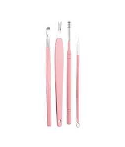 Zachary Industries-cortauñas de colores oro rosa, kit de manicura de alta calidad, 13 piezas - Product Image 1
