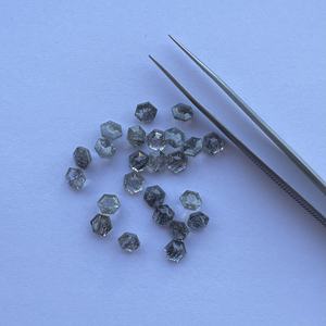 หินควอตซ์เจียระไนเหลี่ยมเพชรพลอยเทียมสีดำธรรมชาติขนาด6มม. 8มม. พลอยเจียระไนทรงหกเหลี่ยมขายส่งราคาออนไลน์อาลีบาบาอินเดียกึ่งมีค่า - Product Image 1