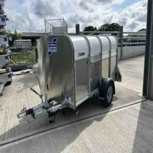 Remolque para Ganado de 8' x 4', Semirremolque para Caballos y Aves de Corral a Precio Económico para Transporte - Product Image 1