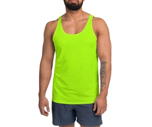 Débardeur sans manches à blocs de couleurs pour hommes, été décontracté, chemises de gymnastique, Singlets d'entraînement, débardeurs athlétiques sublimés - Product Image 5