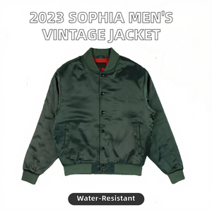 แจ็คเก็ตสำเร็จรูปฤดูใบไม้ร่วงของผู้ชายที่มีน้ำหนักผ้า280กรัม - Product Image 2